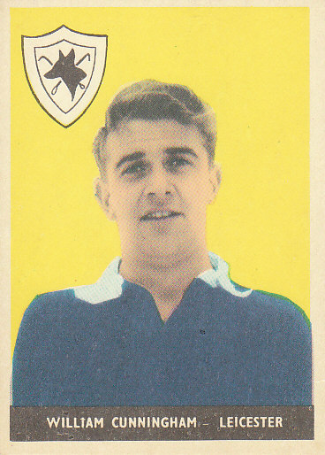 Willie Cunningham Leicester City 1958/59 A&BC Gum #17